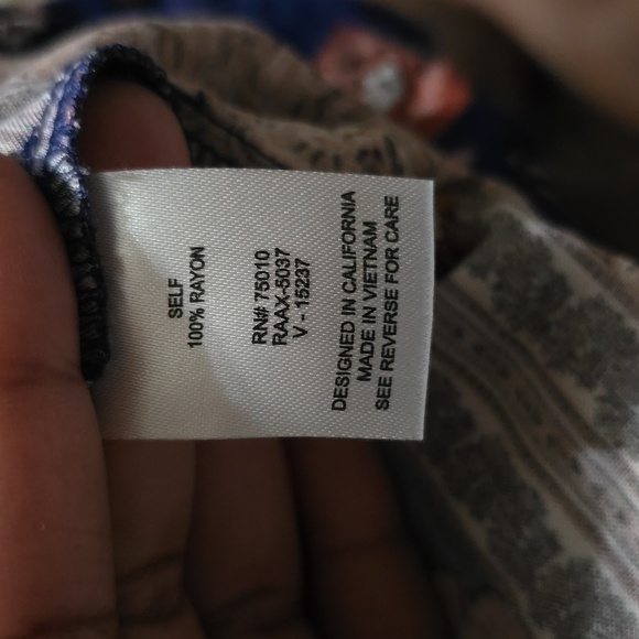 Gypsies & Moondust Sleeveless Flutter Sleeve Peasant Top Size Medium NWT - Picture 11 of 11